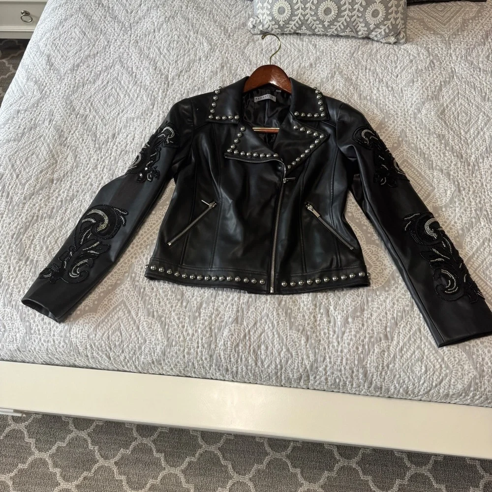 Bagatelle moto jacket s NWOT - Picture 7 of 10